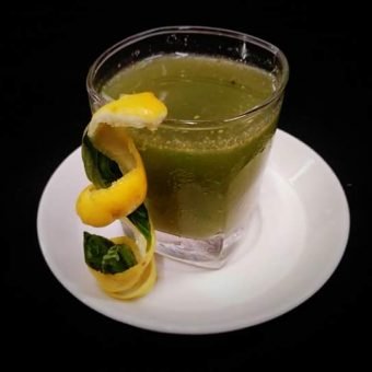 Fresh Herbs Cucumber Smoothie